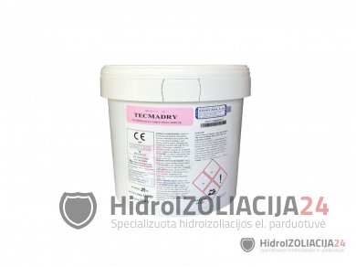 TECMADRY GREY hidroizoliacinis mišinys,1vnt. (25 kg)