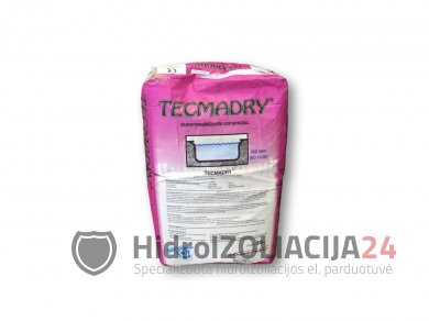 TECMADRY GREY hidroizoliacinis mišinys,1vnt. (25 kg)